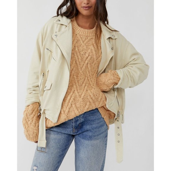 FREE PEOPLE Isla Cable Tunic / Camel - Picture 5 of 6